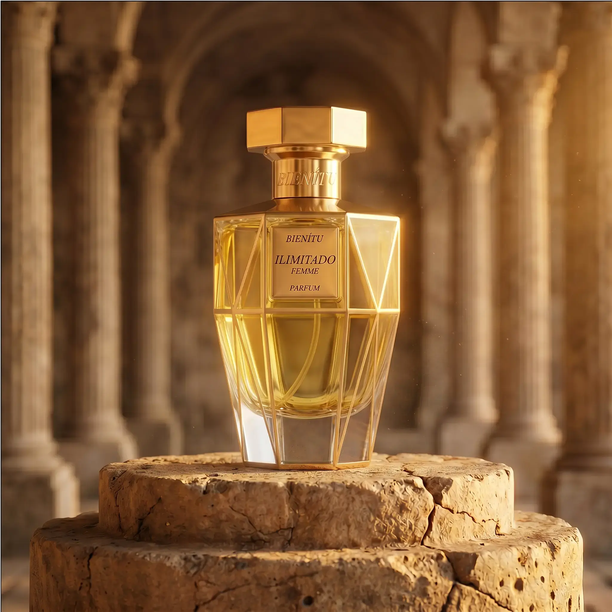 BIENÍTU ILIMITADO FEMME Eau de Parfum | Elegant Feminine Luxury Fragrance | Long-Lasting Signature Perfume | 90ml