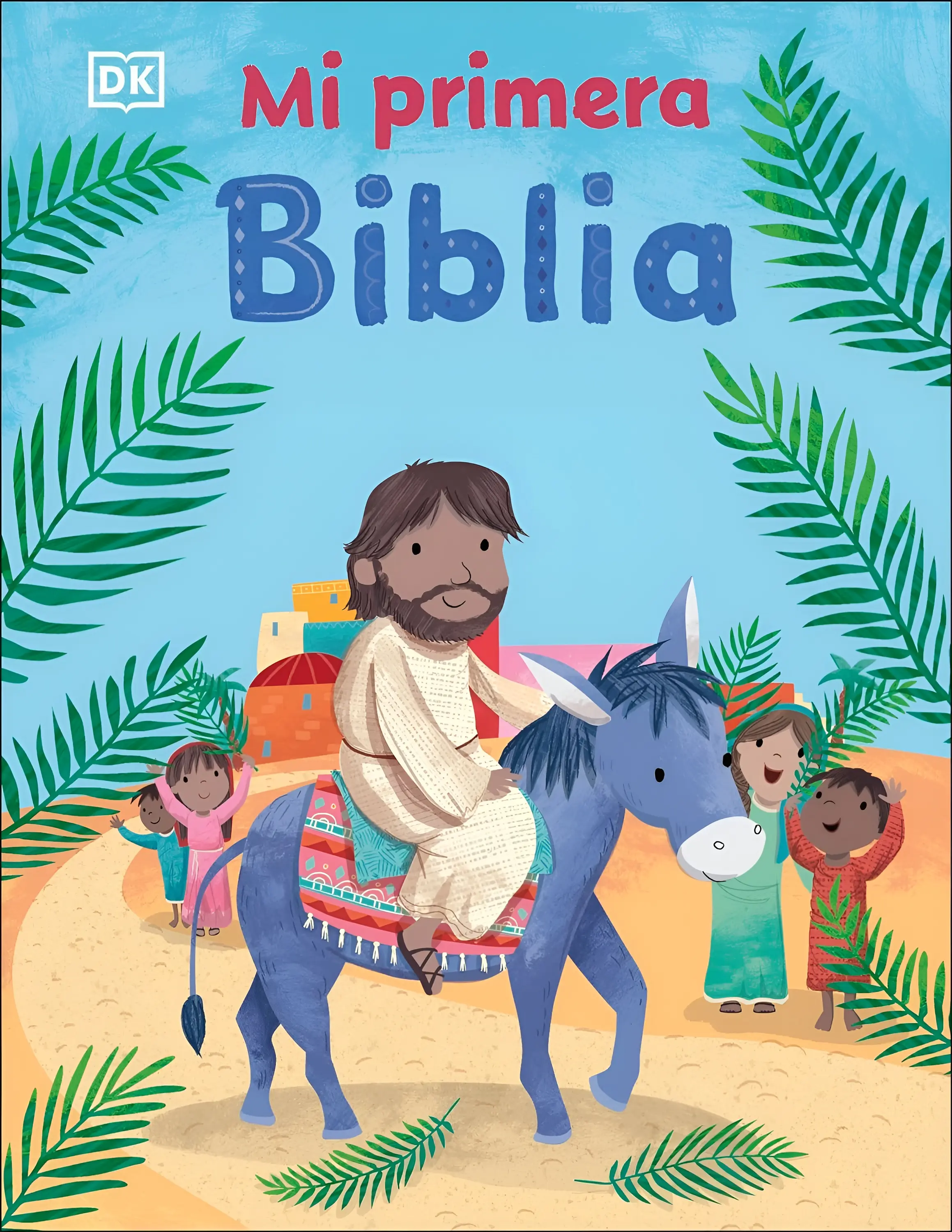 Mi Primera Biblia - DK Children's Kid Books, Baby-Proof Little-Hand Hold Board Book (Spanish Edition), Goliath to Jesus Stories for Toddlers, Classroom Storytelling & Bedtime Reading