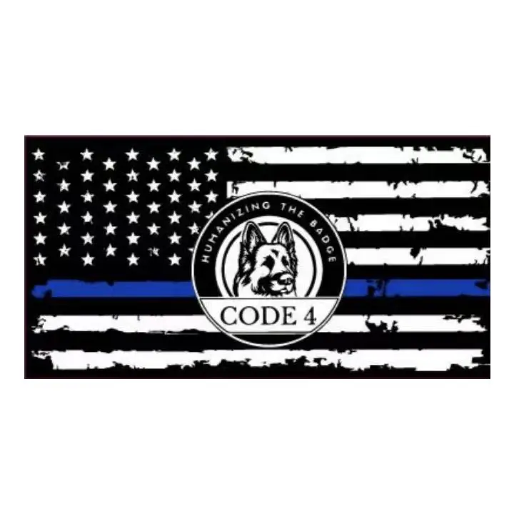 5 Pack 6x3 Thin Blue Line Self-Adhesive PVC Vinyl Car Stickers - Durable, UV-Resistant, Radiation-Resistant, Waterproofing Automotive Styling Decals for Vehicle Exterior Bumper Decoration