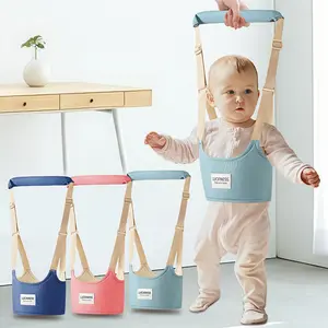 Baby Walking Assistant Strap, Polyester Material Anti-Fall Harness, Ideal Newborn Baby Walker Aid, Helps Infant Stand & Walk, Portable Design