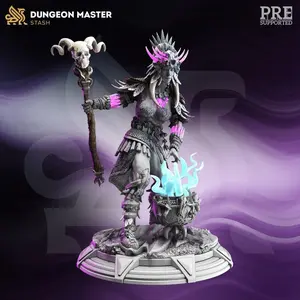 Goliath Shaman - Driga | 3D Printed Miniature | DM Stash
