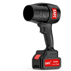 Wireless Hair Dryer USB Charging Portable Car Dust Cleaner with Turbine Jet Technology, Ideal Electric Tool for Home and Car Use