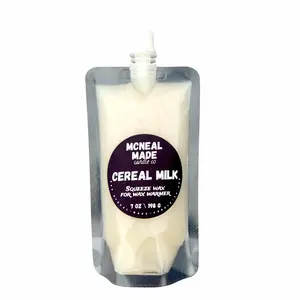 Squeeze Wax Squeezable Wax Melt Cereal Milk HIghly Scented Bowl Candle