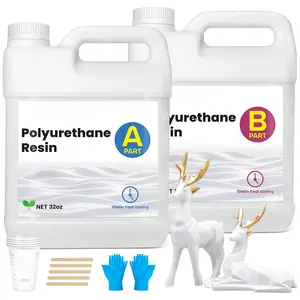 Polyurethane  64oz, 10 Mins  Curing, PU  for Casting, DIY Crafts,  Making and Prototypes