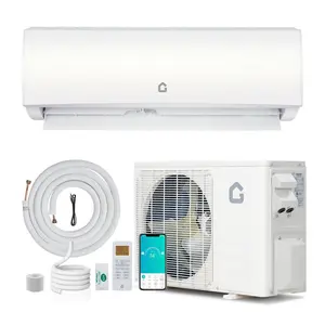 24000 BTU Mini Split AC/Heating System, 21 SEER2 208/230V WIFI Enabled Energy Efficient Mini Split Air Conditioner,Wall-Mounted Split AC Unit,Cools Up to 1500 Sq.Ft,Heat Pump & Installation Kit