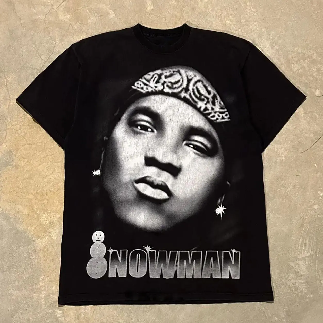 Rap Tees Vintage Crazy Vintage 90s Young Jeezy Snowman Big Face Rap Tee