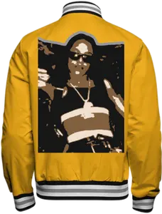 Unisex Aaliyah Letterman Jacket