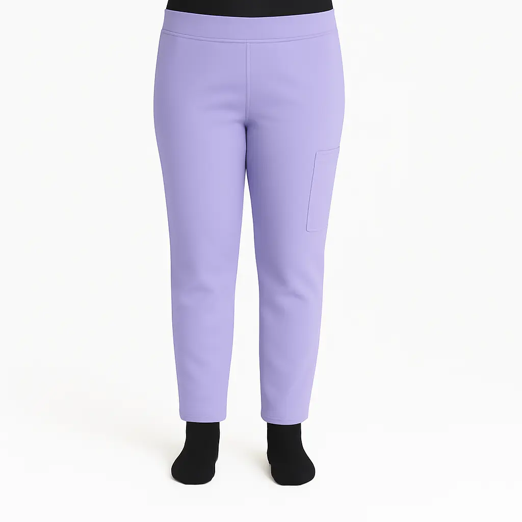 Spring into work: Straight Leg Scrub Bottoms (Lilac Purple)
