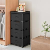 Black-4 Drawers