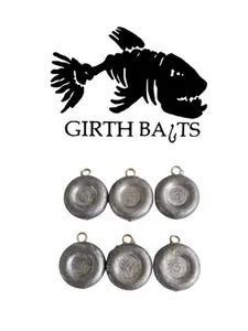 50 ct. 3 oz River Coin Sinkers For Fishing