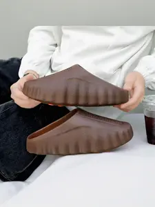 Water Wading Beach Shoes Outdoor Slippers, Couple's Half Bag, Breathable and Comfortable, Soft Sole, Massage Particles, Sports Sandals, Casual Men's and Women's