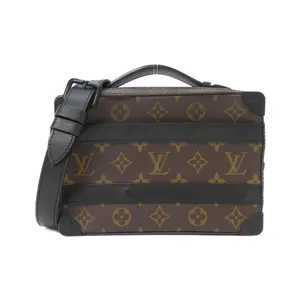 Pre-owned Louis Vuitton Canvas Shoulder Bags Monogram Macassar Shoulder Bag