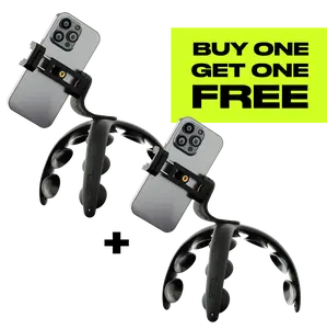 Buy One Get One FREE: Tenikle PRO Flexible Phone Mount & Tripod with Crazy Suction