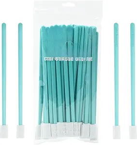 50 count Disposable Crevice Cleaning Brush Kit, Disposable Toilet Brush, Window Sill, Keyboard,  AC Cleaner (Blue)