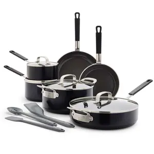 Bobby Flay by GreenPan Professional Grade Ceramic Nonstick 13-Piece Cookware Set