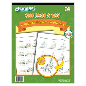 One Page A Day Double Digit Multiplication Math Workbook – Visual Practice for Grades 3–5