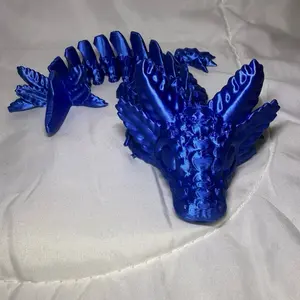 3d printed baby axolotl dragon