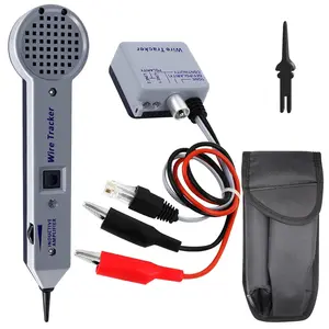 Tone Generator kit, Wire Tracer Circuit Tester, 200EP High Accuracy Wire Tester Kit, Wires Tone Tracer, Multi-Tone  Test Kits with Inductive Amplifier for Network Cables Collation