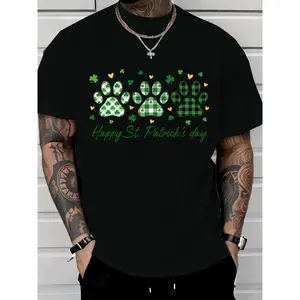 St Patrick’s Day Dog Paw Shirt for Animal Lovers
