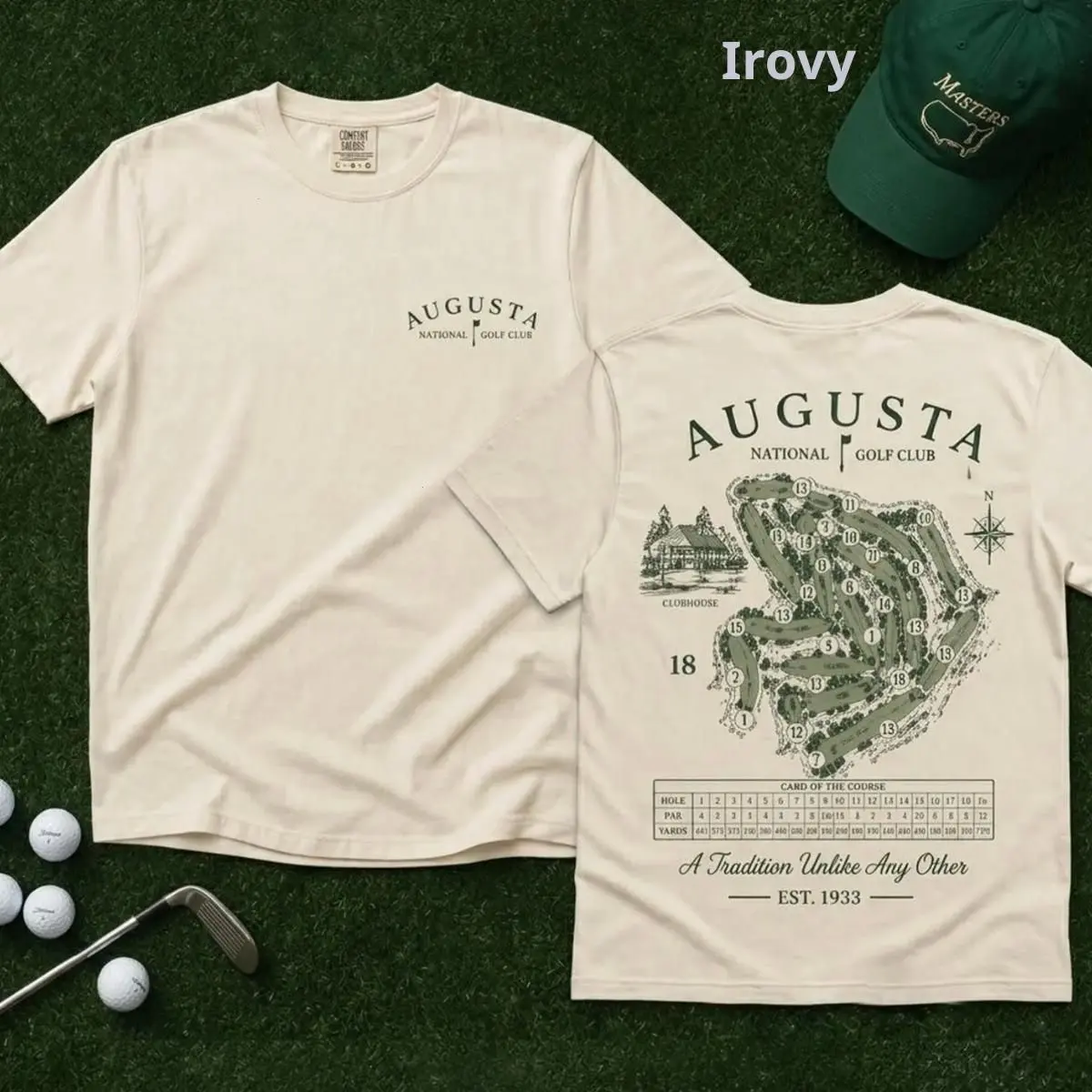 Golf Tournament Comfort colors T-Shirt, 2026 Masters Inspired Augusta National Tee ,Vintage Style Golf Lover Gift Classic USA Fan Apparel Design