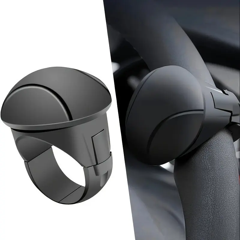 Silicone Steering Wheel Knob, 360° Smooth Rotation, Ergonomic Design, Anti-Slip Grip, Compatible with Most Cars, Car Interior Accessory, Automotive Decorative Accessories
