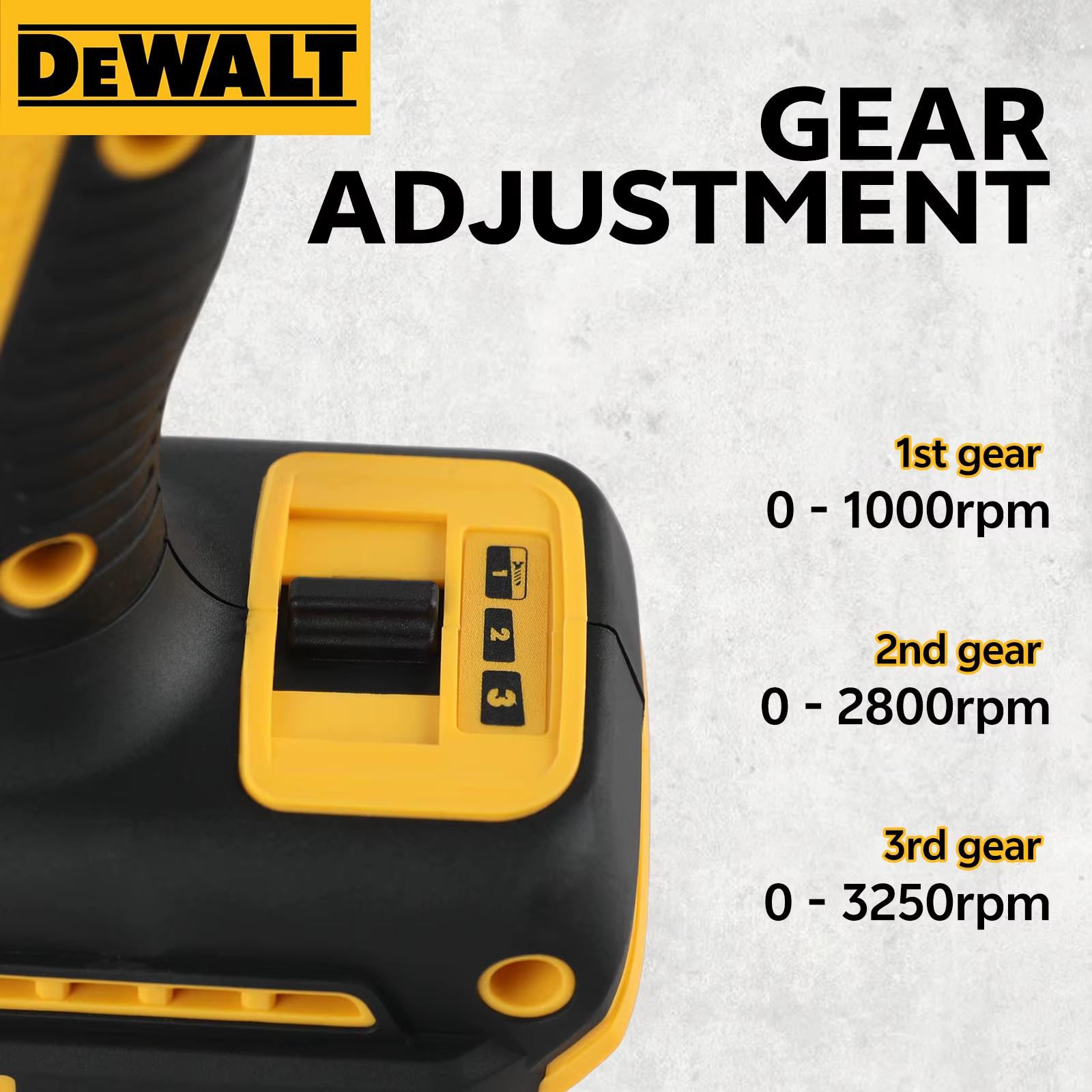 DEWALT dcf850 impact driver  for DIY & Professional Jobs, Cordless Power Tool, 3-Speed Control, High Torque & LED Light