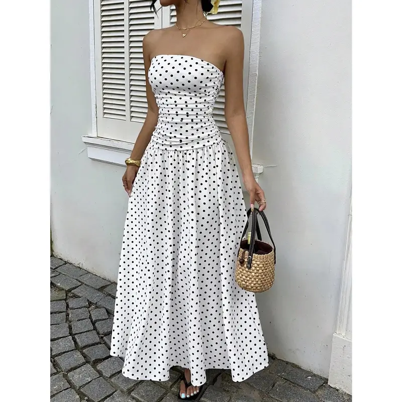 knee length dresses for ladies DISTRICT MAXI main image 0