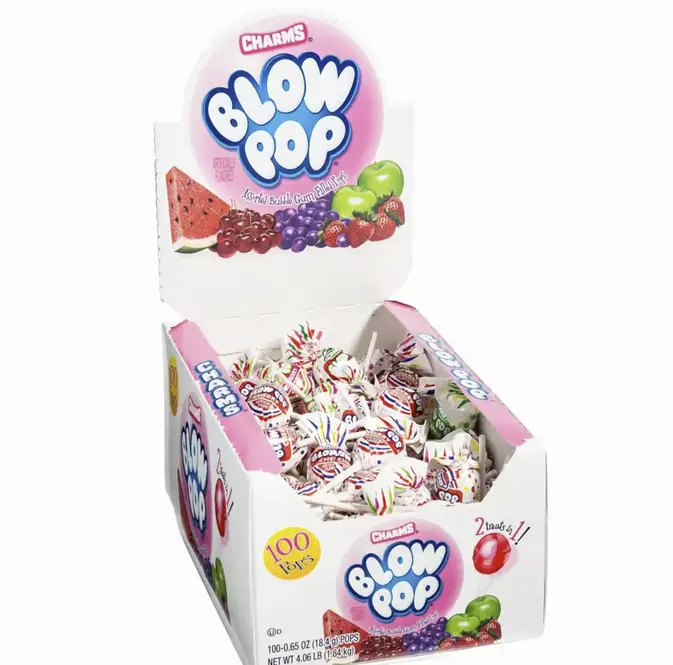 4 Lb. 1 oz. Bulk 100 Pc. Assorted Fruit-Flavored  Box