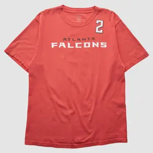 Atlanta Falcons 2000s T-Shirt - Red - M