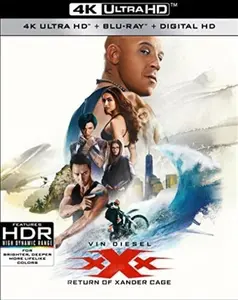 xXx: Return of Xander Cage  [4K ULTRA HD BLU-RAY MOVIE] Ac-3/Dolby Digital, Amaray Case, Dolby, Dubbed, Subtitled, Widescreen
