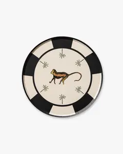 Cabana Appetizer Plate Set - Colony Stripe