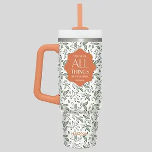 Kerusso 30 oz Stainless Steel Vacuum Flask, Portable Outdoors Drinkware with Plastic Lid and Straw