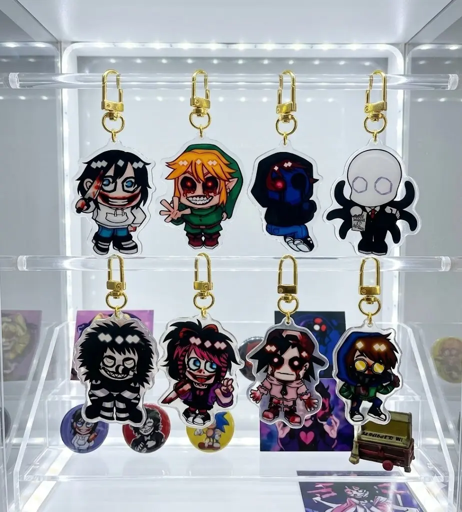 Creepypasta Acrylic Keychains