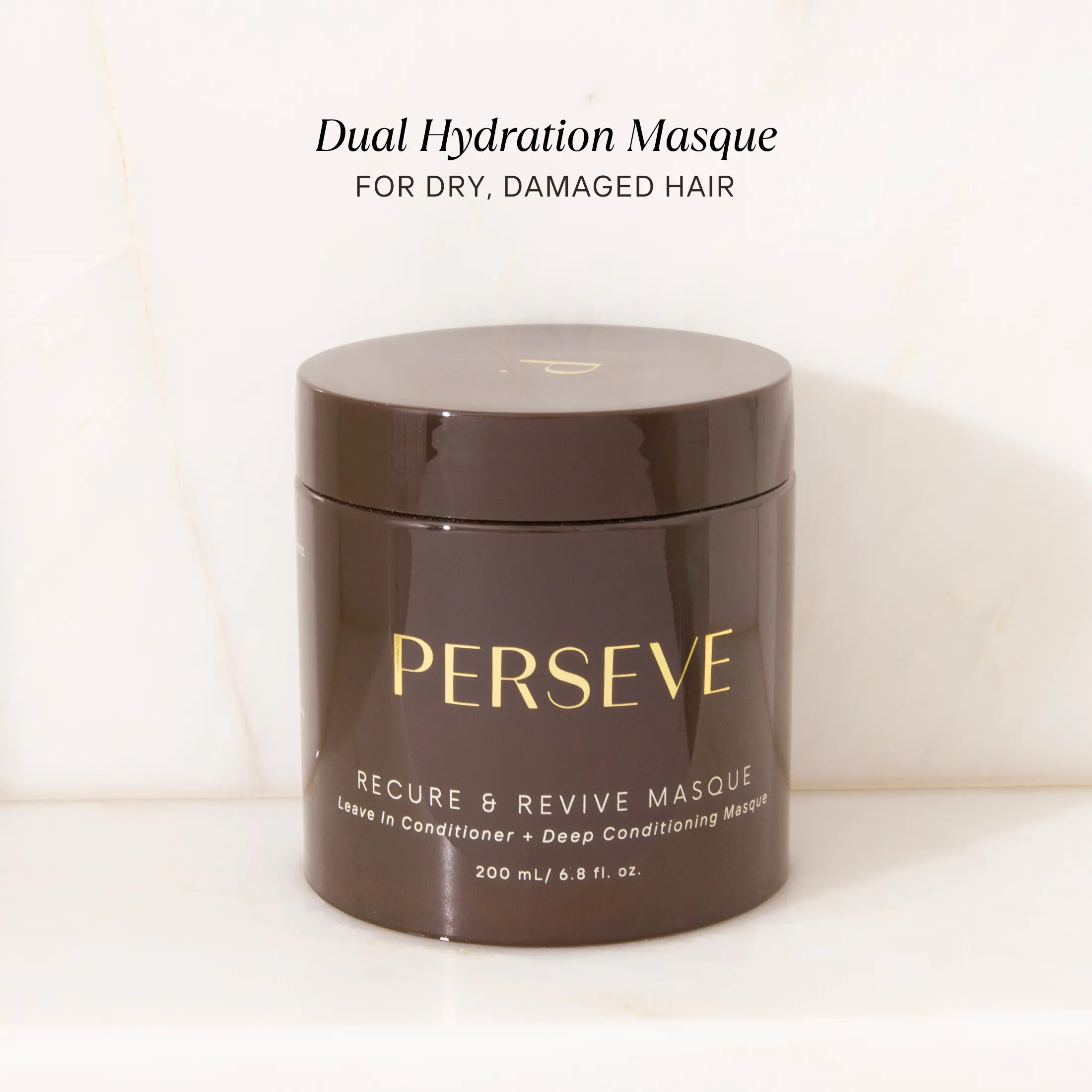 Perseve Hair Recure & Revive Leave-in Conditioner Hair Masque, 6.8 fl oz