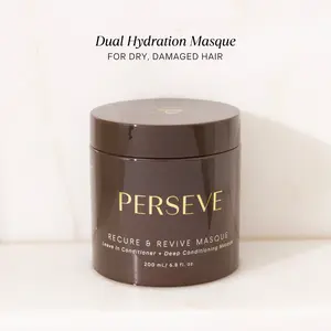 Perseve Hair Recure & Revive Leave-in Conditioner Hair Masque, 6.8 fl oz