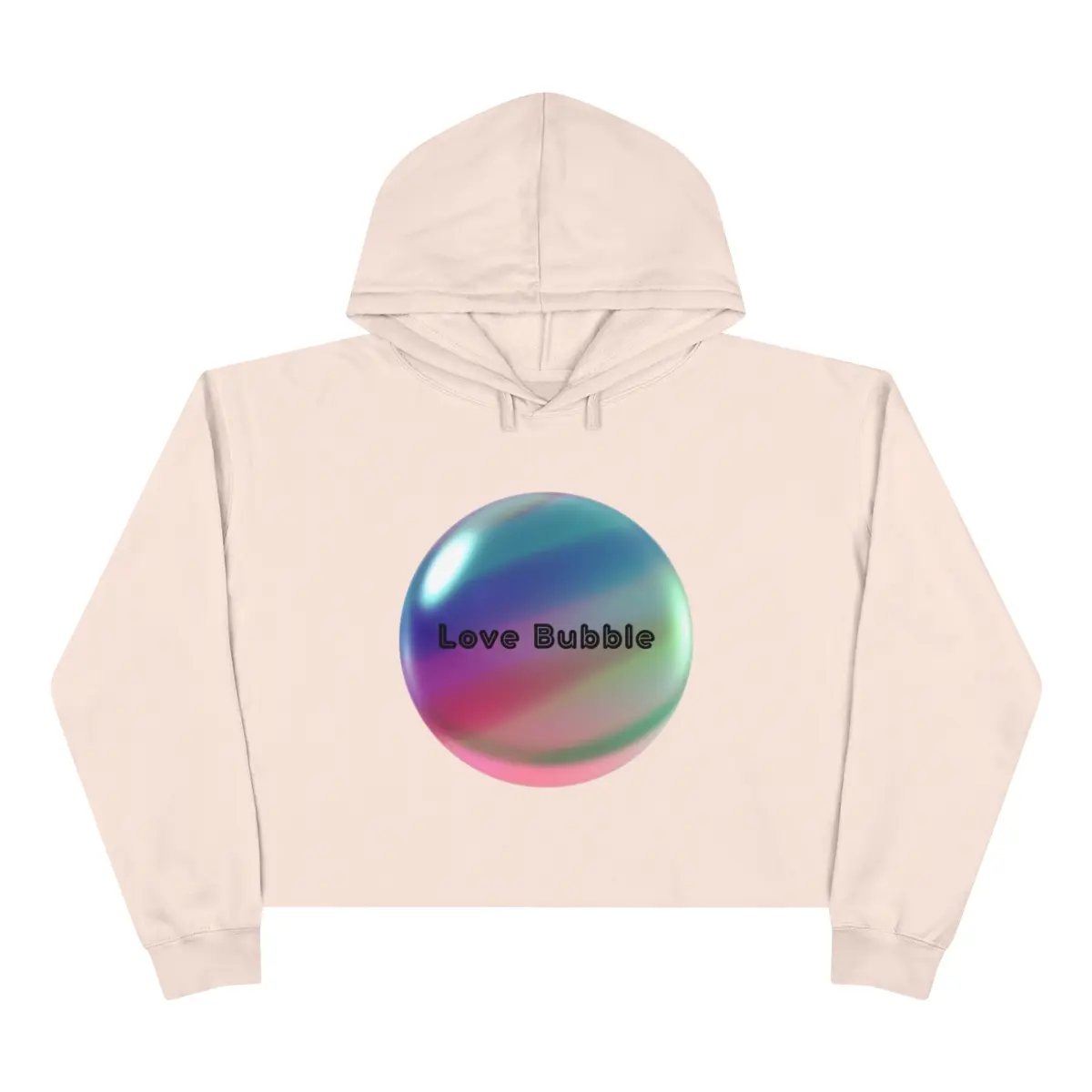 Love Bubble RHONJ Crop Hoodie