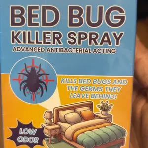 Bed Bug Killer Spray — Kills on Contact & Eggs — Plant-Based, No-Rinse — Safe Around Kids & Pets (when used as directed) — Also for Fleas, Mites, Flies & Mosquitoes