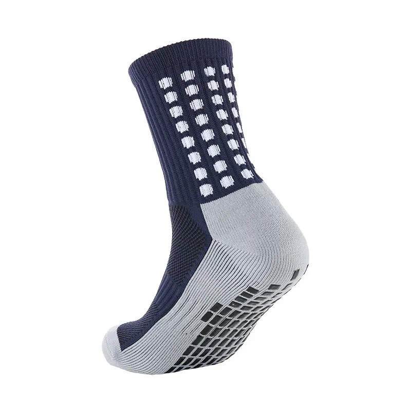 3/6/10 Double Men's Elite Football Socks, Breathable Mat, Anti slip Silicone Grip, Mid calf Professional Training, Football Match, Fitness Stability and ComfortRAIMENTRY 3/6/10 Double Men's Elite Football Socks, Breathable Mat, Anti slip Silicone Grip, Mid calf Professional Training, Football Match, Fitness Stability and ComfortRAIMENTRY