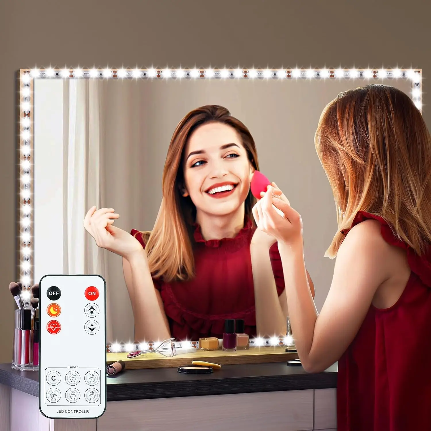 LED Vanity Mirror Lights for Makeup Table, 6000K Daylight