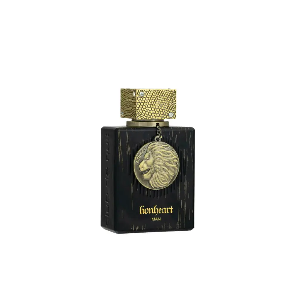 Armaf Lionheart Man 3.4oz 100ml Eau de Parfum - Intense Sophisticated Blend of Fresh Aromatics & Sweet Smoky Gourmand Notes Ideal for Cooler Evenings