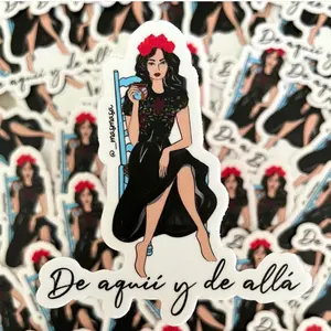 De Aquí Y De Allá Sticker