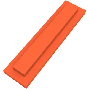 1/4" Trim Reveal Tool - Precision Trim Gauges - Non-Damaging Hard Plastic Door Reveal Marking Tools for Accurate Jamb Marking -  Reveal Spacing Tool (Orange)