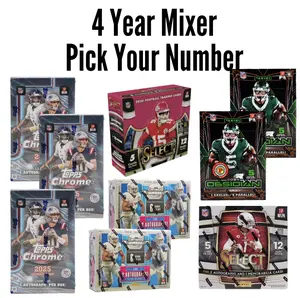 Break #5644: 4 YEAR- 9 Box Pick Your Number Break