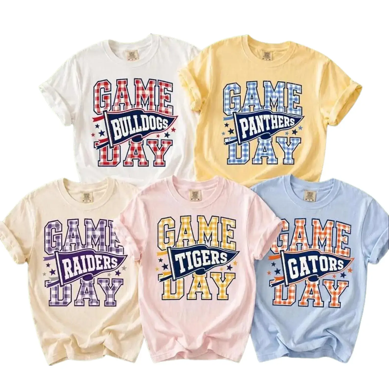 Custom School Mascot Game Day Retro Design Shirt, Custom School Shirt, Custom Mascot Shirt, Personalized Football Shirt, School Spirit Shirt