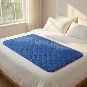 Durable Absorbent Pad, Quilted Mattress Pad, Washable and Waterproof, Ideal for Bed Protectors, Incontinence Supplies, Waterproof Bed Sheets