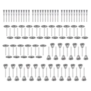 Pcs Wire Brushes Wire Wheels Pen Brushes Set Kit Accessories for Rotary Tool-1/8(3mm) Shank
