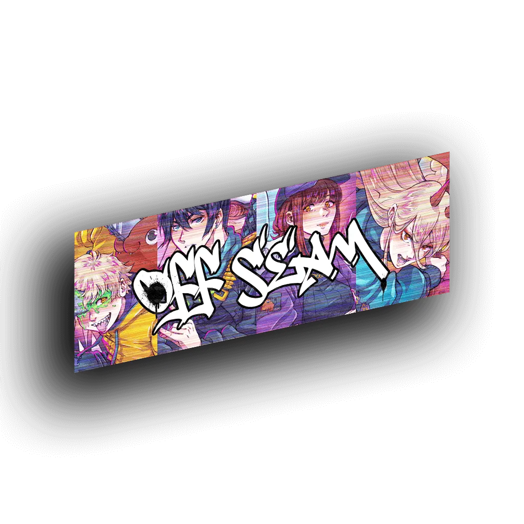 Chainsaw Crew Streetwear Slap Sticker