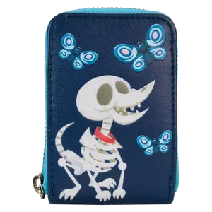 Corpse Bride Scraps Accordion Zip Around Wallet