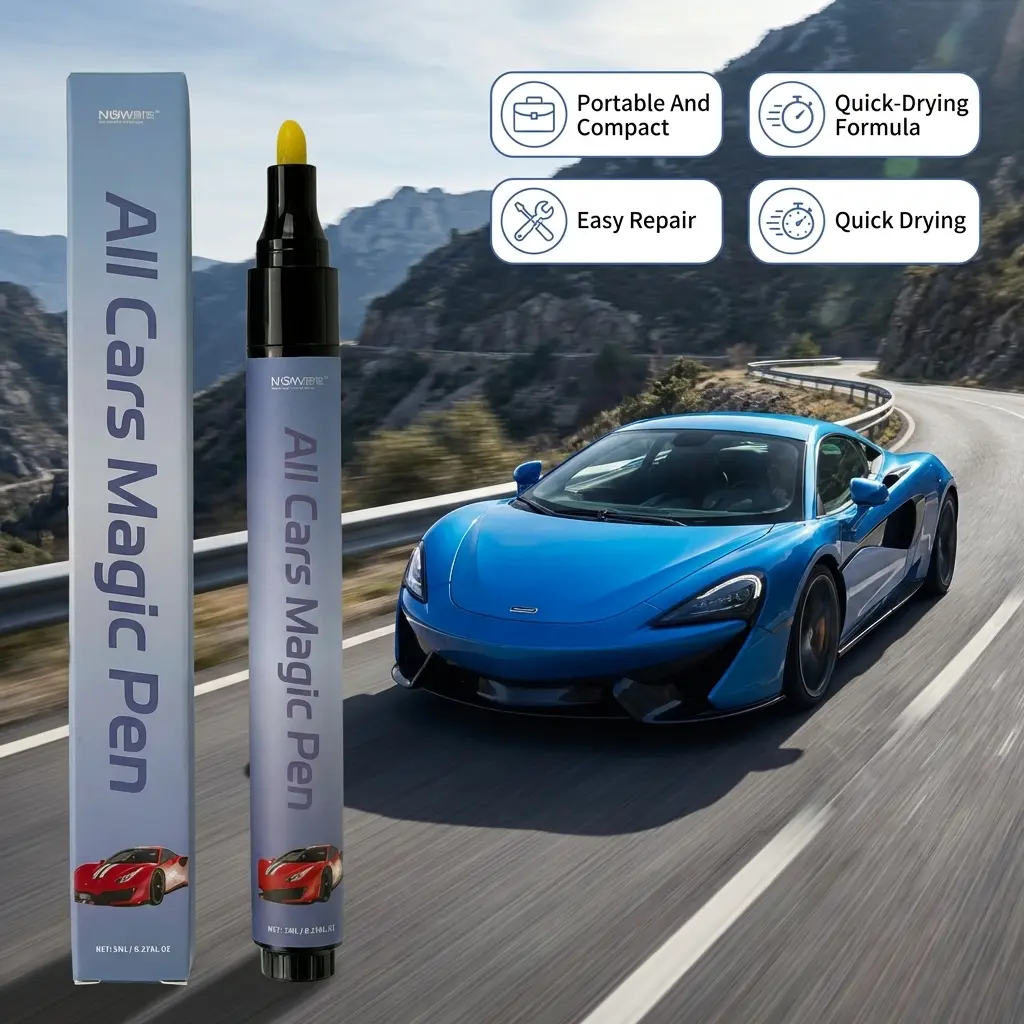 Magic Car Scratch Removal Pen – Easy DIY Auto Paint Touch-Up, Quick Scratch Repair & Gloss Restoration | Portable Car Care Essential for All Vehicles | Instantly Restore Finish in Minutes | 2026 Must-Have Auto Beauty Tool