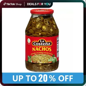 La Costeña Pickled Jalapeño Nacho Slices, 64 oz